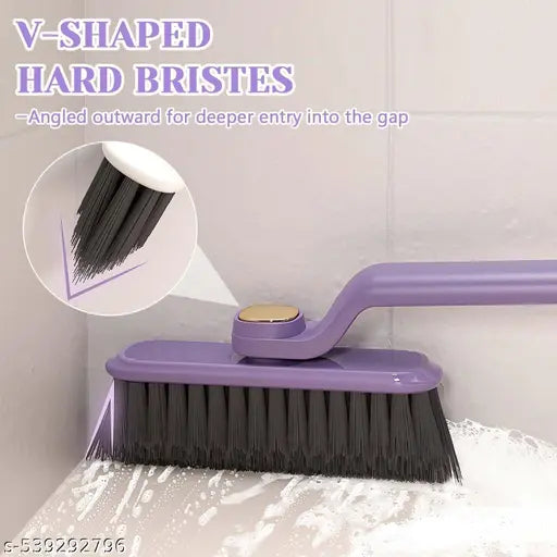 KN Enterprises 360 degree rotating gap brush with V-shaped bristles for deep cleaning gaps